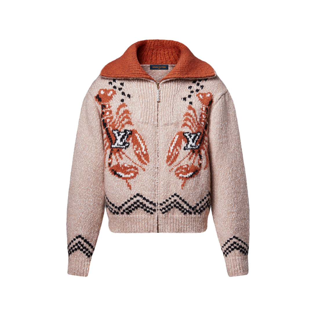 Zippered Knitted Blouson - Ready-to-Wear | LOUIS VUITTON